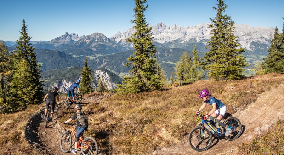 Bikepark auf der Reiteralm © Reiteralm Bergbahnen - Lorenz Masser